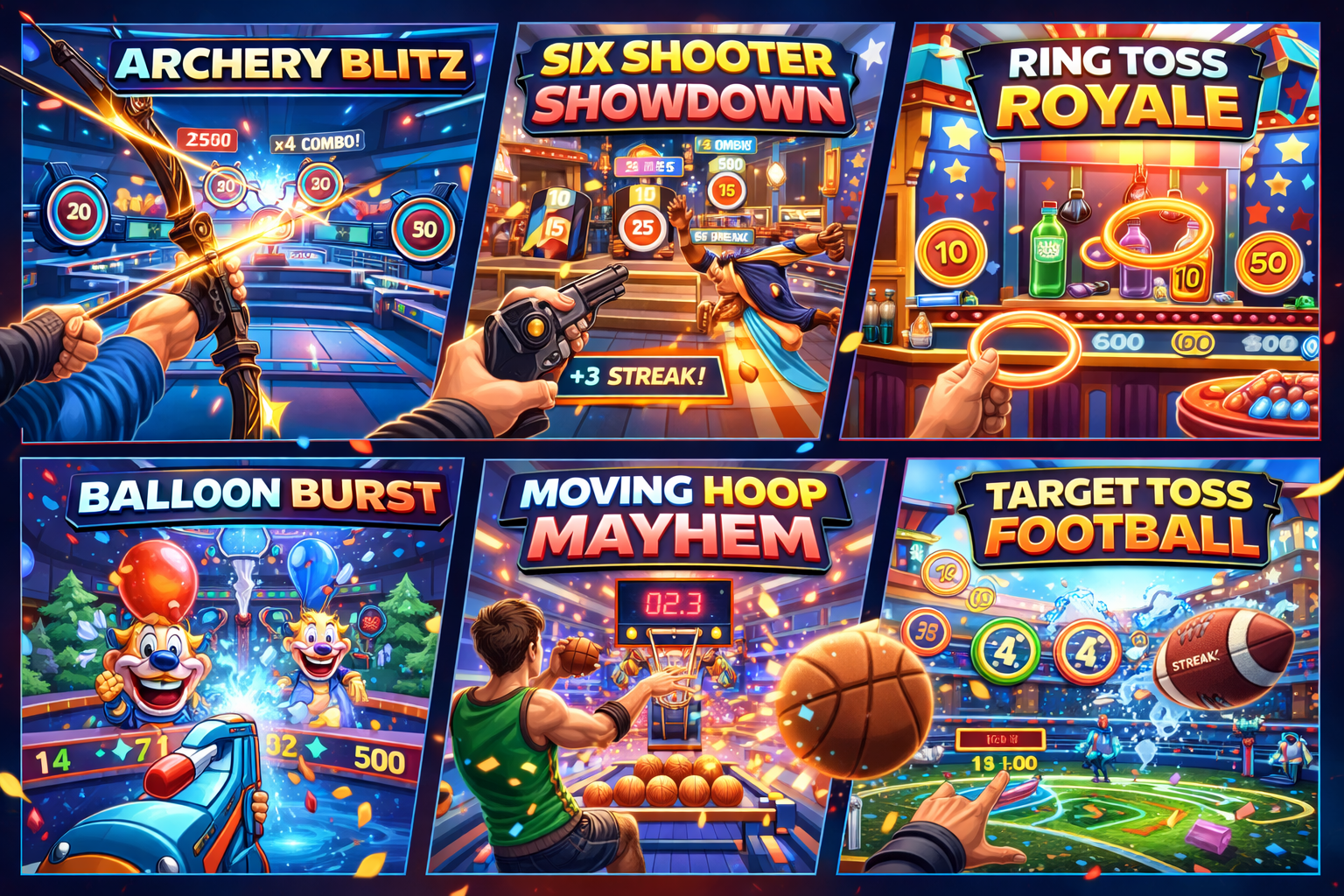 Carnival Skill Games (Composite Grid)