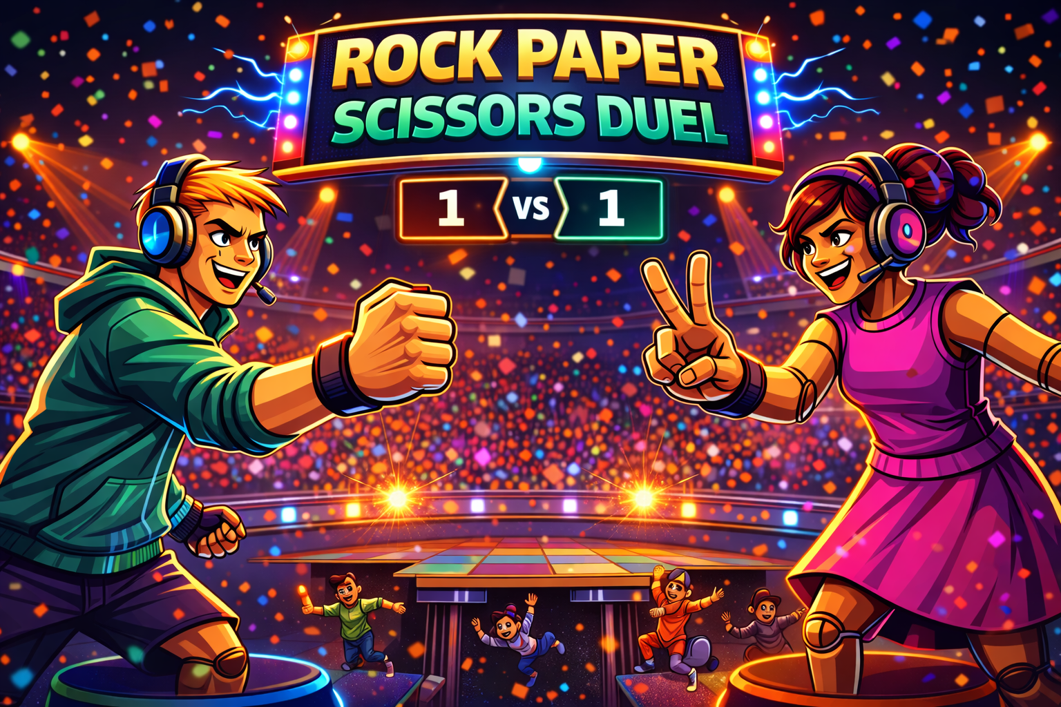 Rock Paper Scissors Duel